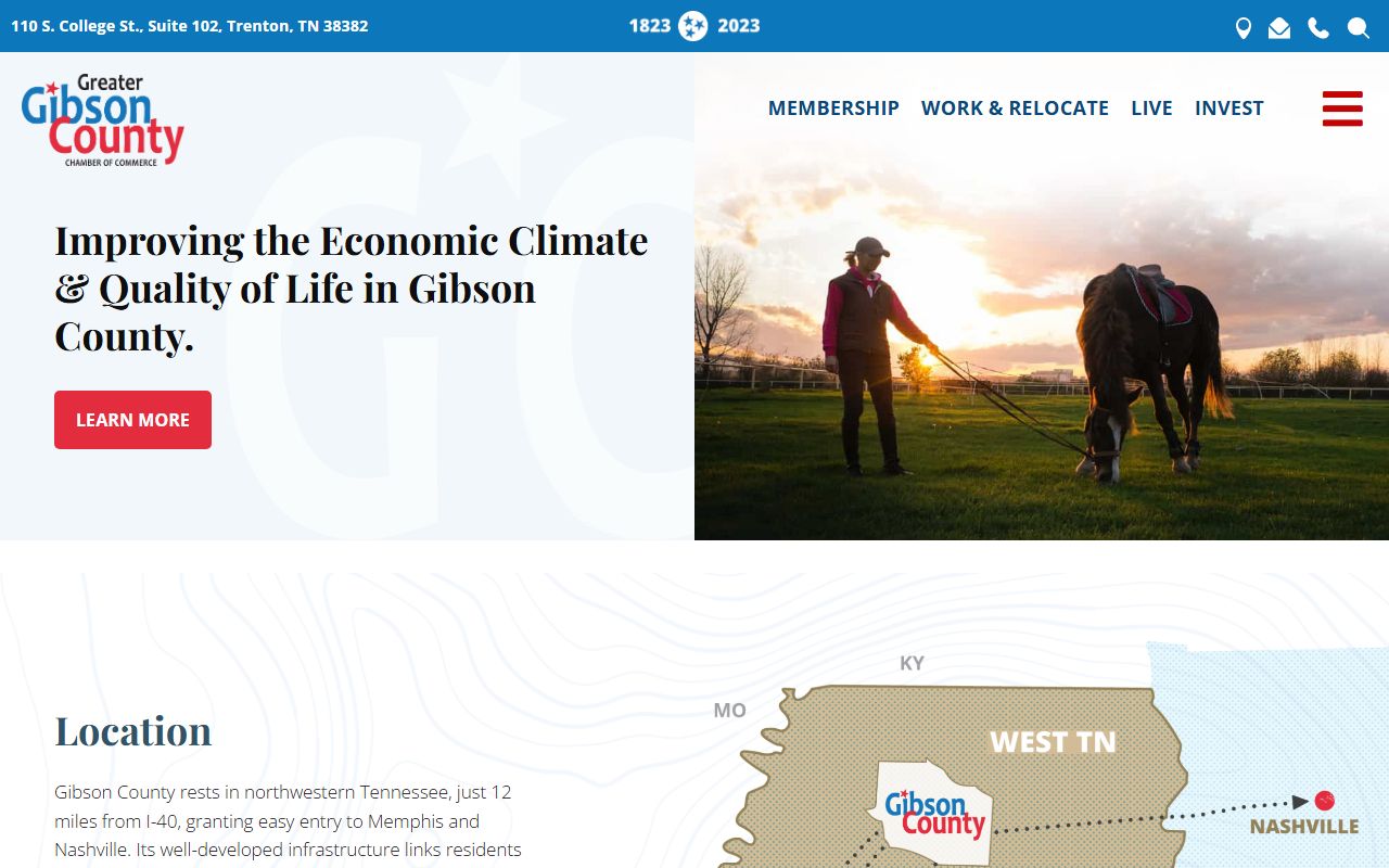 Gibson County inmate population county government