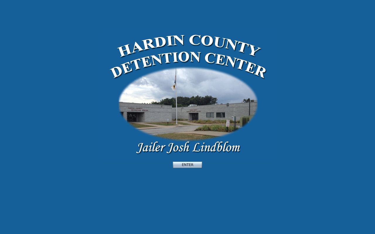 Hardin County inmate population detention center
