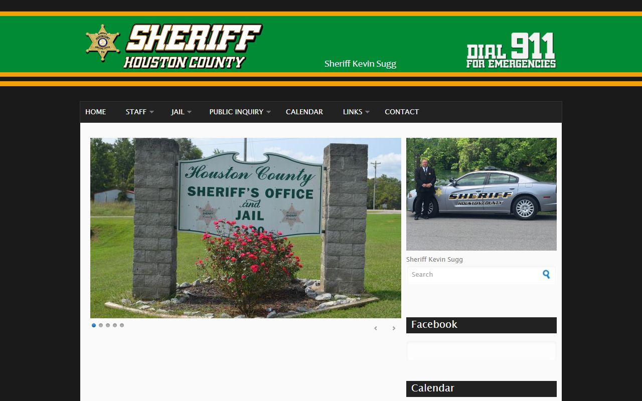 Houston County inmate population sheriff office