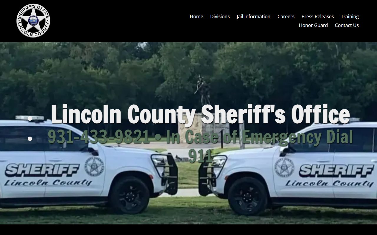 Lincoln County inmate population sheriff department