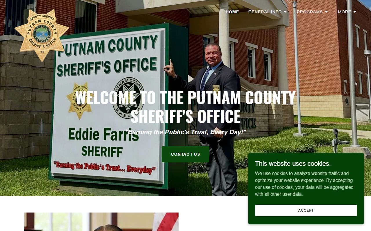 Putnam County inmate population sheriff office
